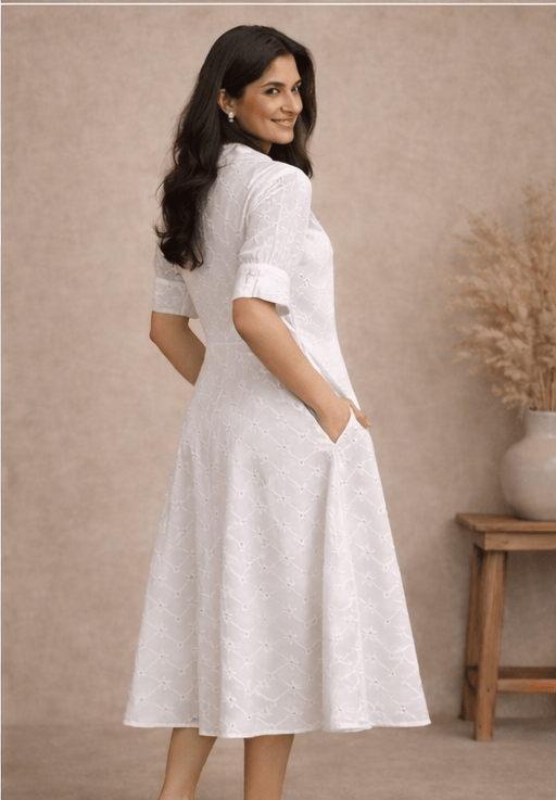 Ivory Halo Dress - Image 4